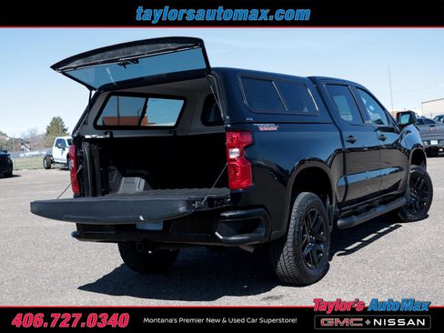 Used 2024 Chevrolet Silverado 1500 Custom Trail Boss w/ Turbomax Blackout Package AWD/4WD image 25