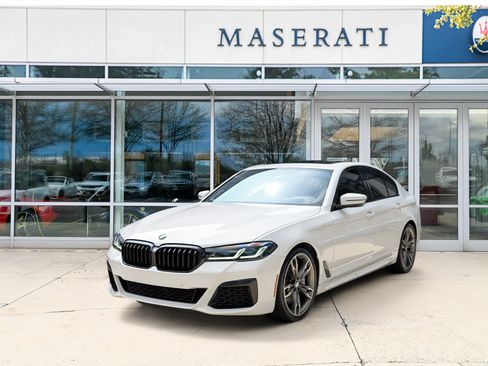 Used 2021 BMW M550i xDrive w/ Executive Package AWD/4WD image 1