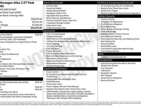 Used 2024 Volkswagen Atlas Peak Edition SEL image 3