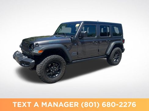 Used 2025 Jeep Wrangler Unlimited Sport S 4xe AWD/4WD image 1