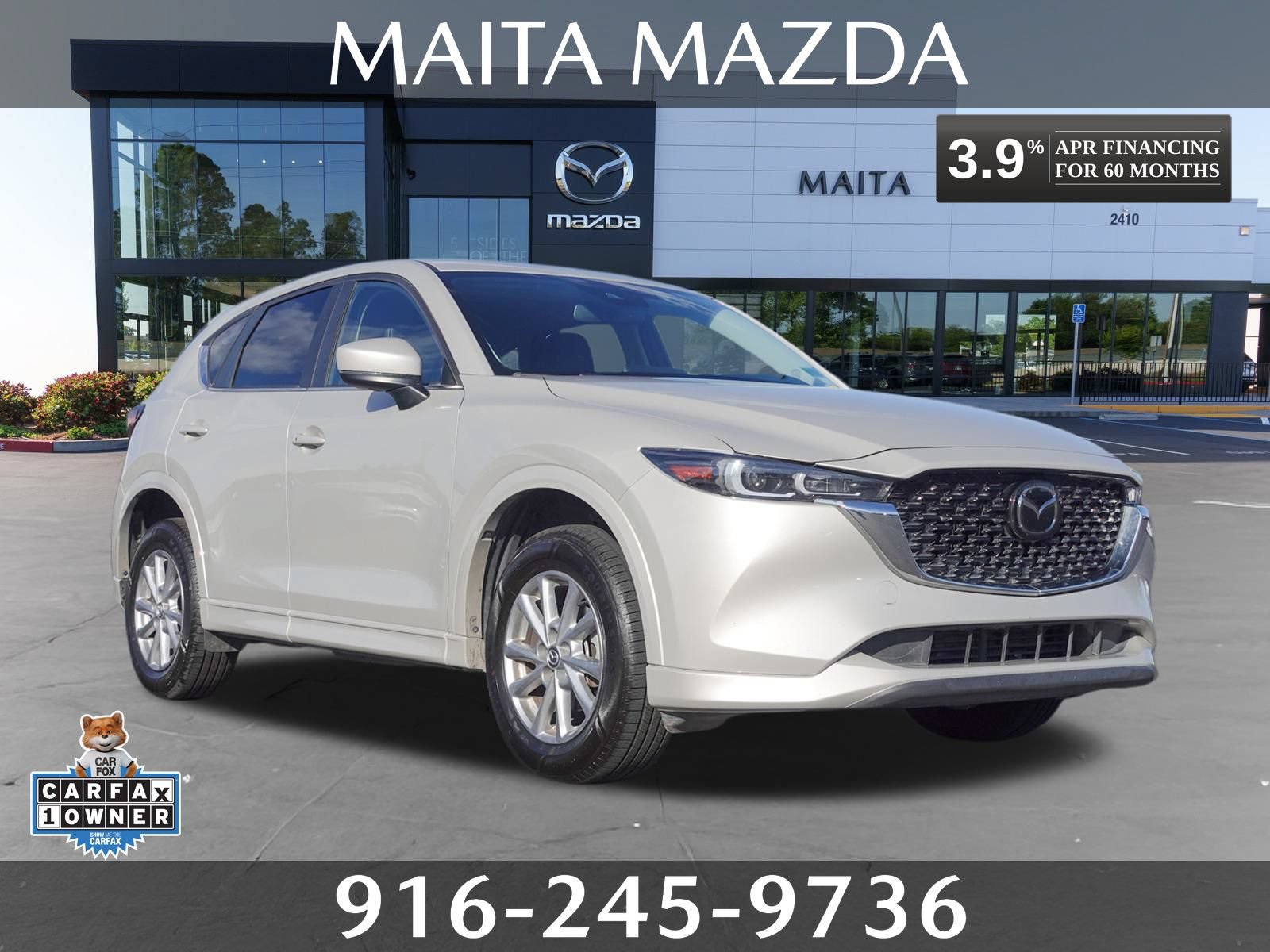 Certified 2025 MAZDA CX-5 AWD 2.5 S w/ Preferred Package 360° Tour