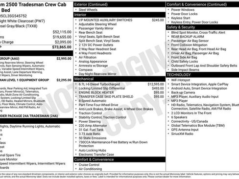 Used 2025 RAM 2500 Tradesman w/ Safety Group AWD/4WD image 4