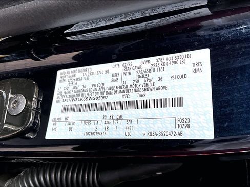 Used 2025 Ford F150 Lightning XLT w/ Max Trailer Tow Package image 33