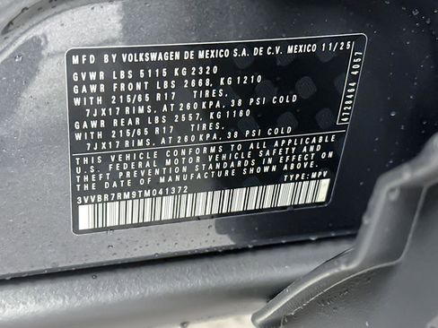 New 2026 Volkswagen Tiguan S image 26