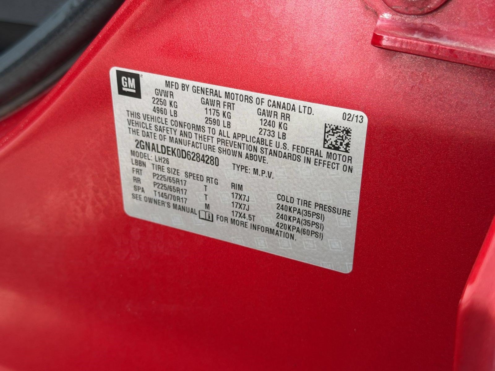 Used 2013 Chevrolet Equinox LT w/ Driver Convenience Package FWD image 21