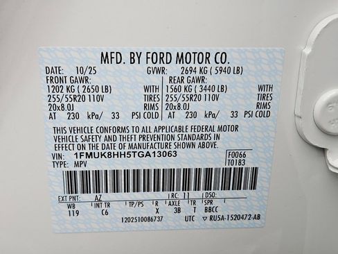 New 2026 Ford Explorer Platinum AWD/4WD image 32