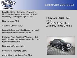 Certified 2023 Ford F150 Lariat w/ Equipment Group 502A High AWD/4WD video 4