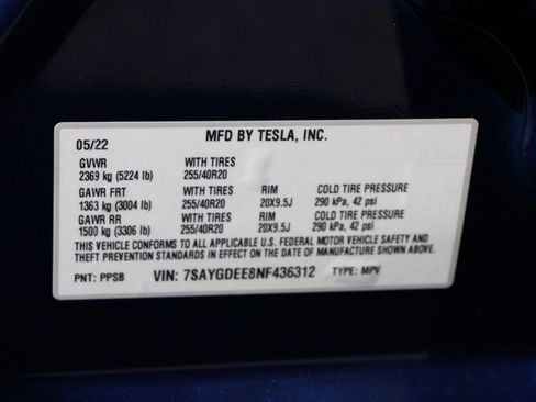 Used 2022 Tesla Model Y Long Range AWD/4WD image 21