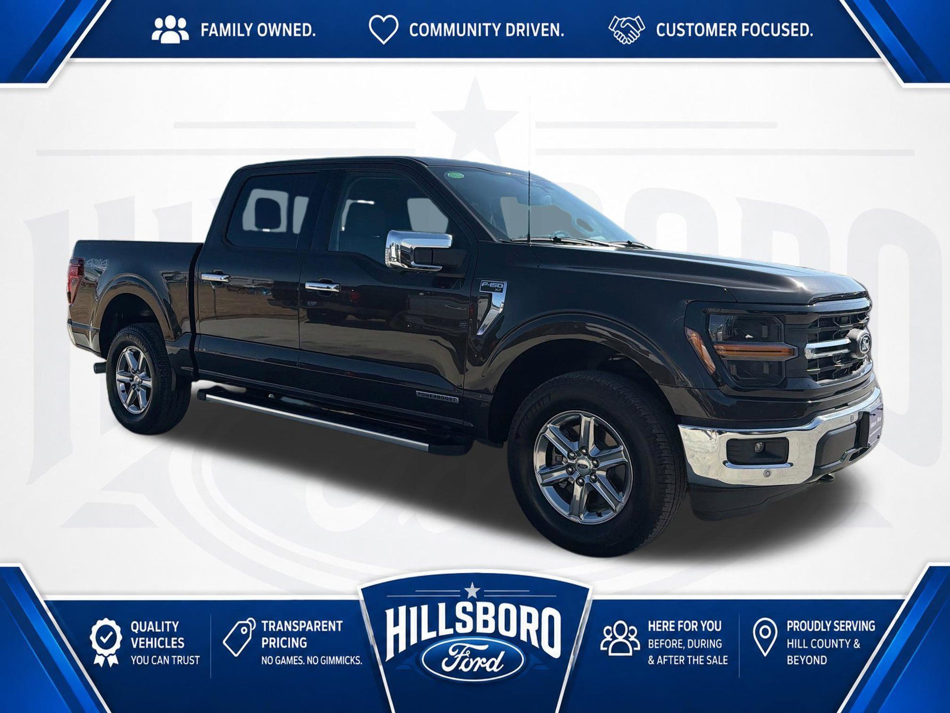 Used 2024 Ford F150 XLT w/ Equipment Group 302A MID AWD/4WD image 3