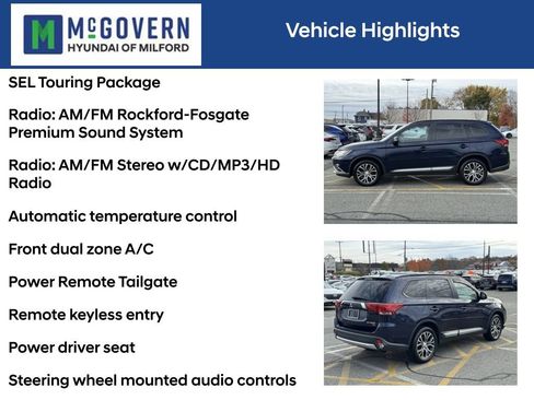 Used 2016 Mitsubishi Outlander SEL image 4