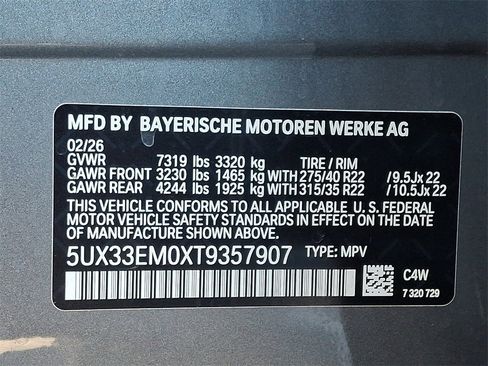 New 2026 BMW X7 M60i image 18