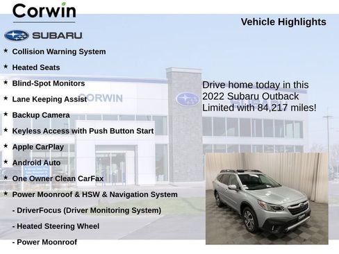 Used 2022 Subaru Outback Limited image 6