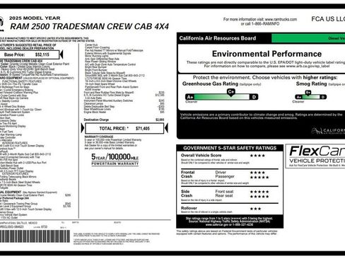 Used 2025 RAM 2500 Tradesman AWD/4WD image 4