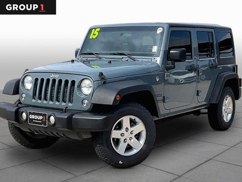 Used 2015 Jeep Wrangler Unlimited Sport w/ Trailer Tow Group AWD/4WD image 1