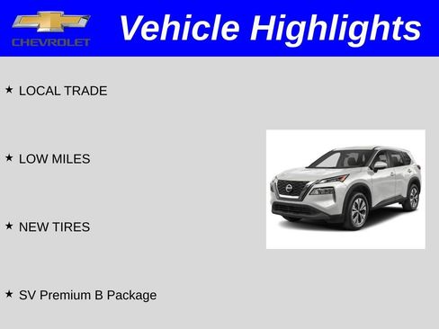 Used 2023 Nissan Rogue SV w/ SV Premium B Package FWD image 2