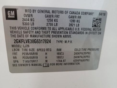 Used 2016 GMC Terrain Denali w/ Cargo Package AWD/4WD image 33