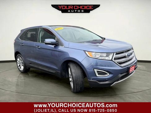 Used 2018 Ford Edge Titanium w/ Equipment Group 302A AWD/4WD image 9