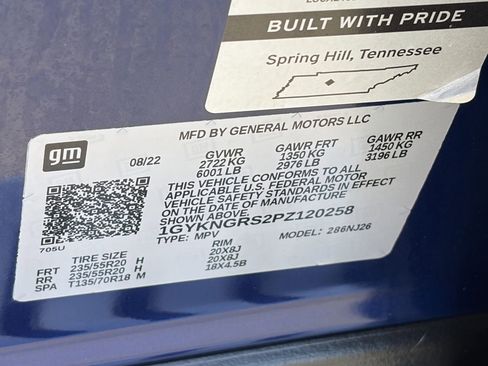 Certified 2023 Cadillac XT5 Sportv w/ Technology Package image 33