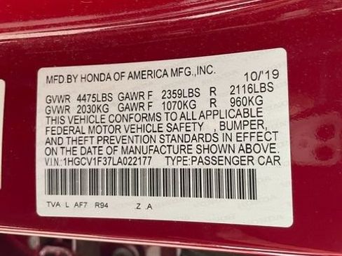 Used 2020 Honda Accord Sport image 27