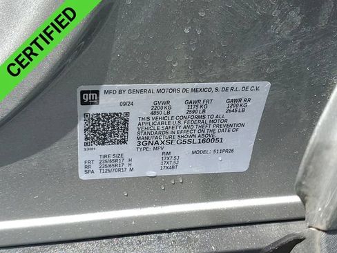 Certified 2025 Chevrolet Equinox ACTIV w/ Safety and Technology Package AWD/4WD image 35