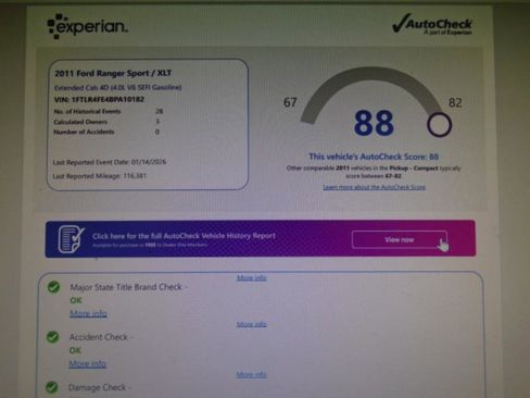 Used 2011 Ford Ranger XLT image 9