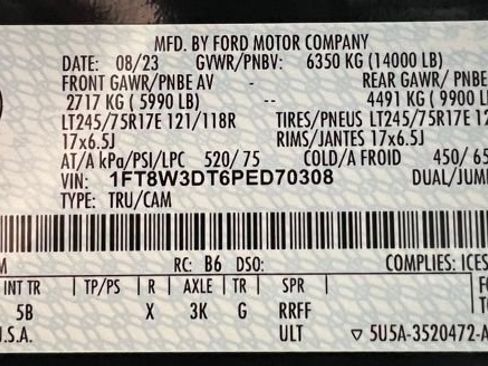 Used 2023 Ford F350 Lariat w/ Tow Technology Package AWD/4WD image 56