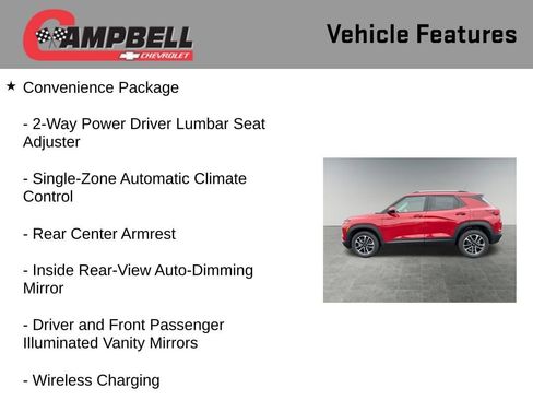 New 2026 Chevrolet TrailBlazer LT w/ Convenience Package FWD image 11