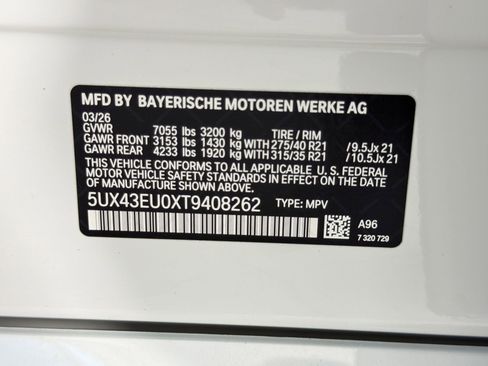New 2026 BMW X5 xDrive50e w/ M Sport Package image 20