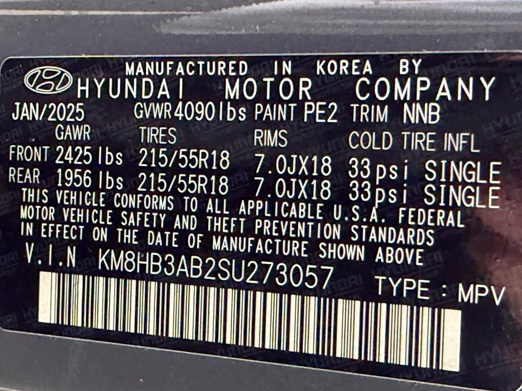 Used 2025 Hyundai Kona SEL FWD image 38