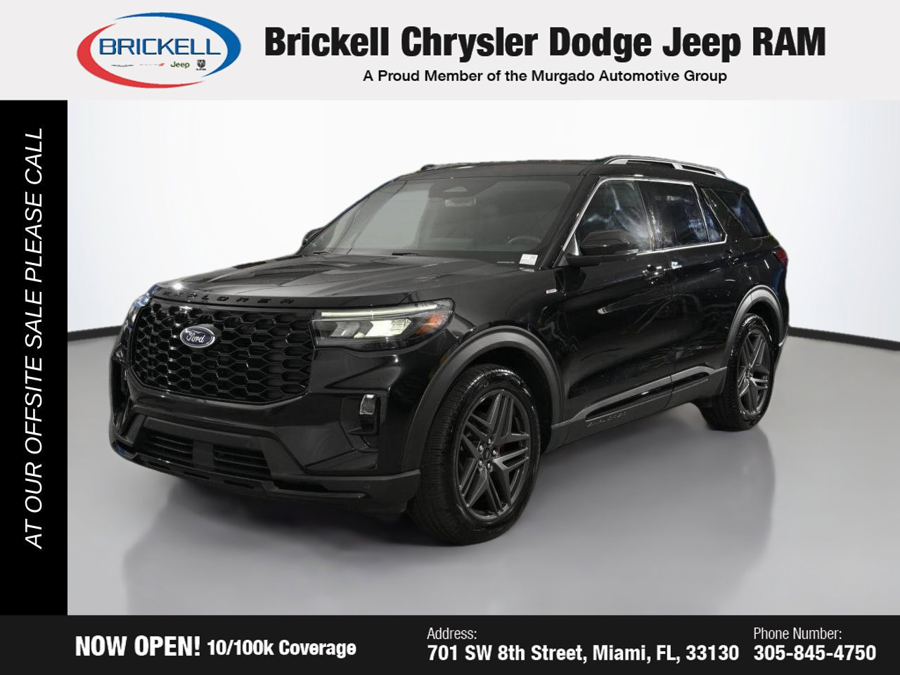 Used 2026 Ford Explorer ST-Line w/ ST-Line Street Pack RWD 360° Tour