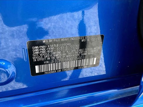 Used 2013 Subaru Impreza WRX Limited AWD/4WD image 36