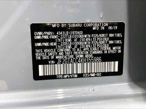 Used 2019 Subaru Crosstrek 2.0i Premium image 36