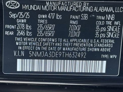 New 2026 Hyundai Tucson SE image 28