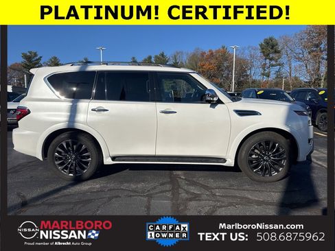 Certified 2024 Nissan Armada Platinum w/ Captain's Chairs Package image 8
