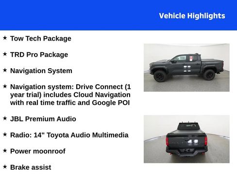 Used 2025 Toyota Tacoma TRD Pro w/ Tow Tech Package AWD/4WD image 4