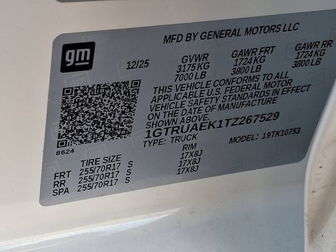Used 2026 GMC Sierra 1500 Pro w/ Pro Value Package AWD/4WD image 31