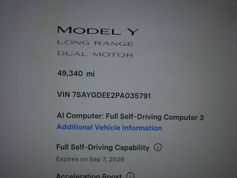 Used 2023 Tesla Model Y Long Range AWD/4WD image 21
