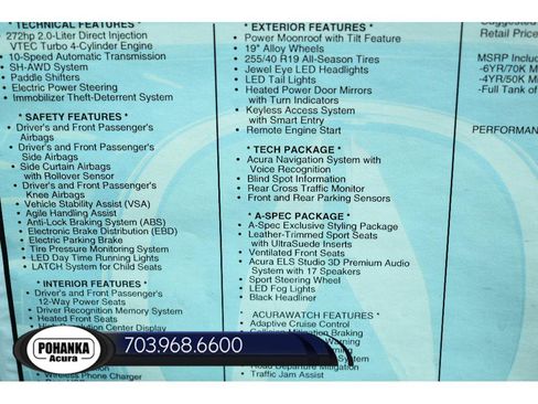 New 2025 Acura TLX SH-AWD w/ A-SPEC Pkg image 40