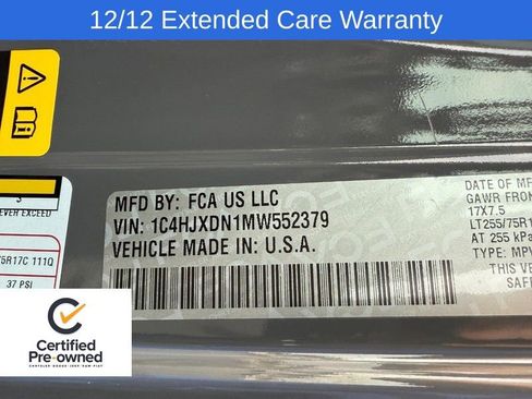 Certified 2021 Jeep Wrangler Unlimited Sport image 20