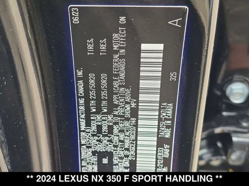 Used 2024 Lexus NX 350 F Sport AWD/4WD image 28