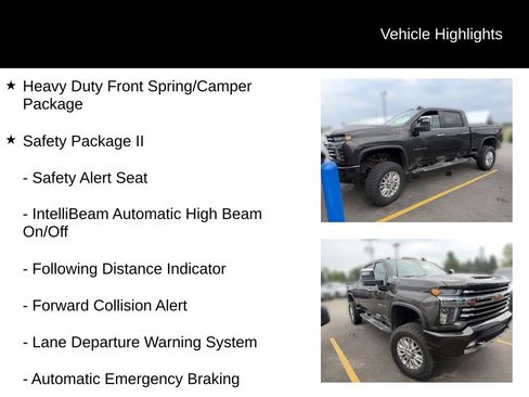 Used 2020 Chevrolet Silverado 3500 High Country w/ Z71 Off-Road Package AWD/4WD image 11