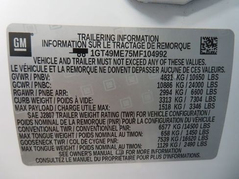Used 2021 GMC Sierra 2500 SLE AWD/4WD image 70
