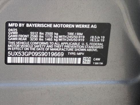 Used 2025 BMW X3 xDrive30 w/ Convenience Package AWD/4WD image 24