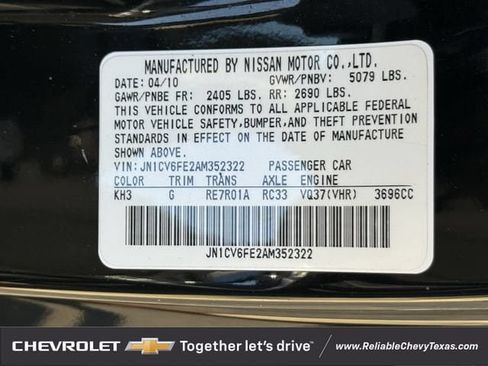 Used 2010 INFINITI G37 Convertible w/ Premium Pkg RWD image 35