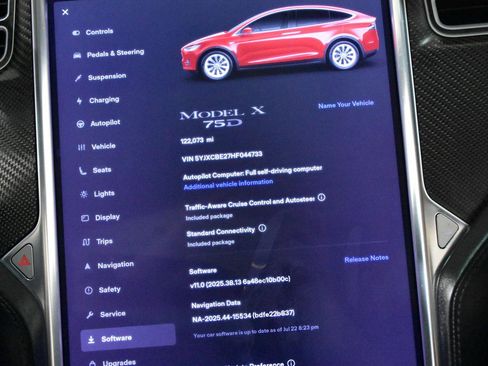 Used 2017 Tesla Model X 75D AWD/4WD image 14