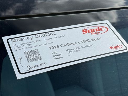 New 2026 Cadillac Lyriq Sport AWD/4WD image 17