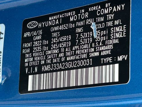 Used 2016 Hyundai Tucson Limited image 40