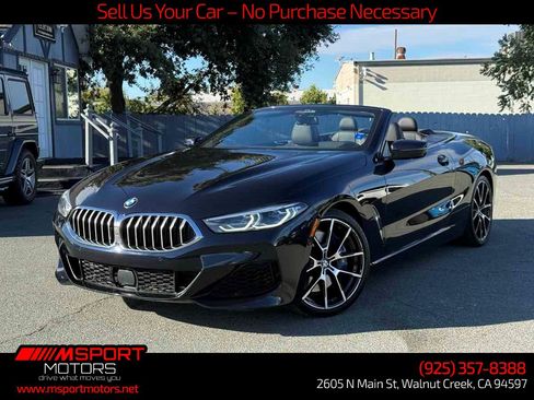 Used 2020 BMW 840i Convertible w/ M Sport Package RWD image 3