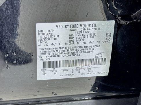 Used 2024 Ford Explorer XLT image 42