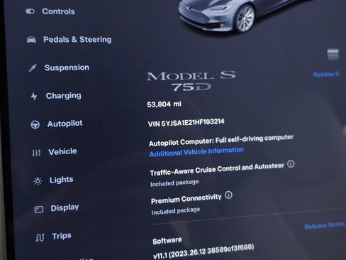 Used 2017 Tesla Model S 75D AWD/4WD image 28